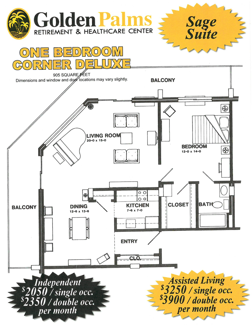 Golden Palms Retirement Senior Living Community Assisted Living